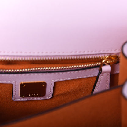 MCM Calfskin Patricia Crossbody Bag Prism Pink 8 of 10