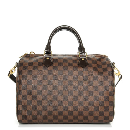 Louis Vuitton Damier Ebene Speedy Bandouliere 30 1 of 7