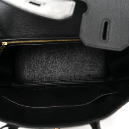 Hermes Togo Birkin 30 Black 5 of 12