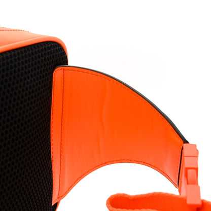 Gucci Rubber Effect Monogram GG Belt Bag New Orange Fluo 9 of 11