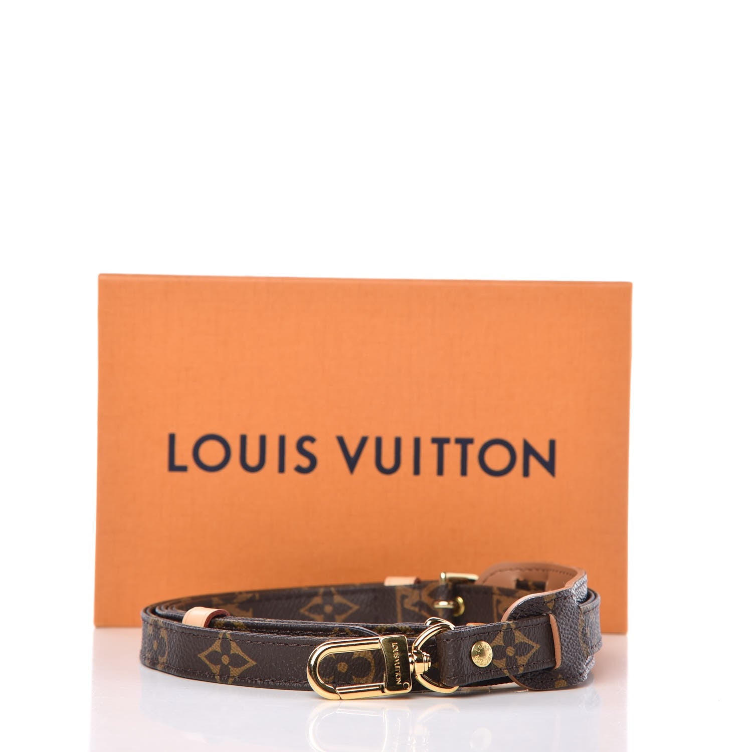 Louis Vuitton Monogram 16mm Adjustable Shoulder Strap 3 of 3