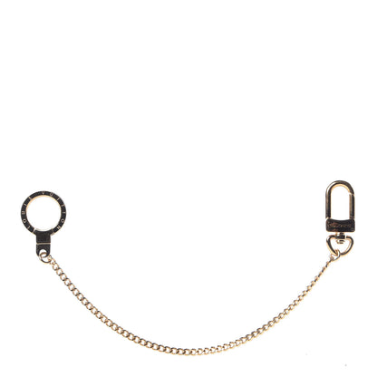 Louis Vuitton Metal Pochette Extender Key Ring Chain Gold 1 of 4