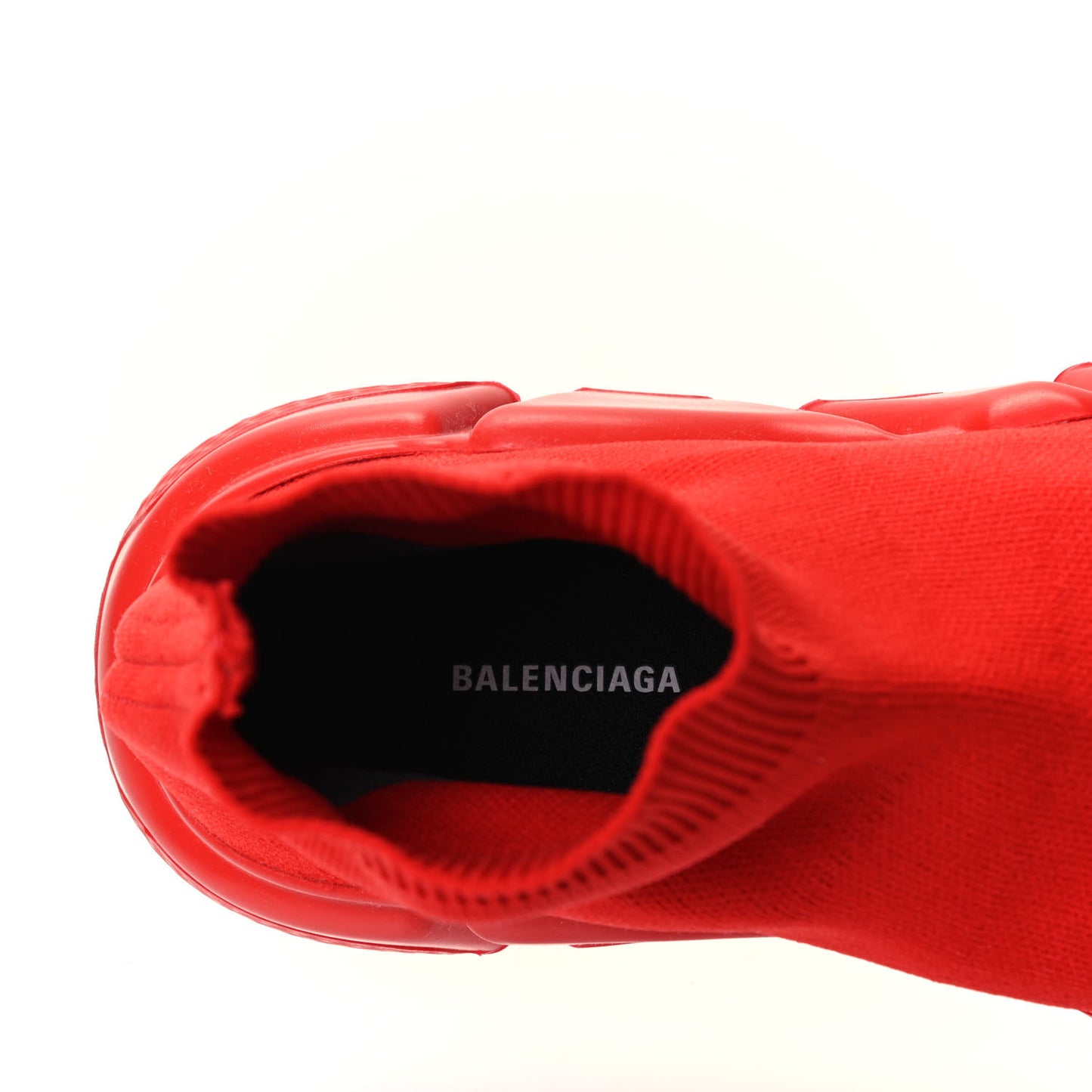 Neoprene Knit Mens Speed Sneakers 40 Rouge