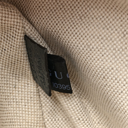 Gucci GG Supreme Monogram Textured Dollar Calfskin Ophidia Belt Bag Grey Black Graphite Grey 7 of 10