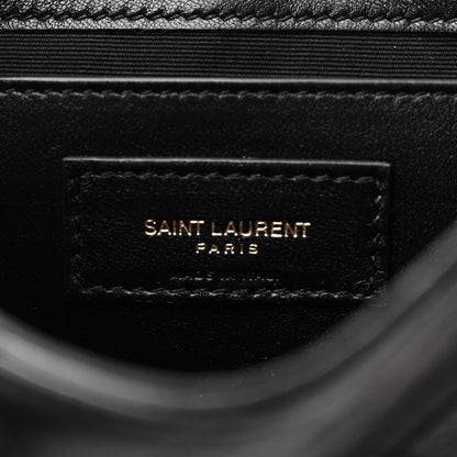 Saint Laurent Lambskin Quilted Monogram Mini Nolita Black 6 of 10