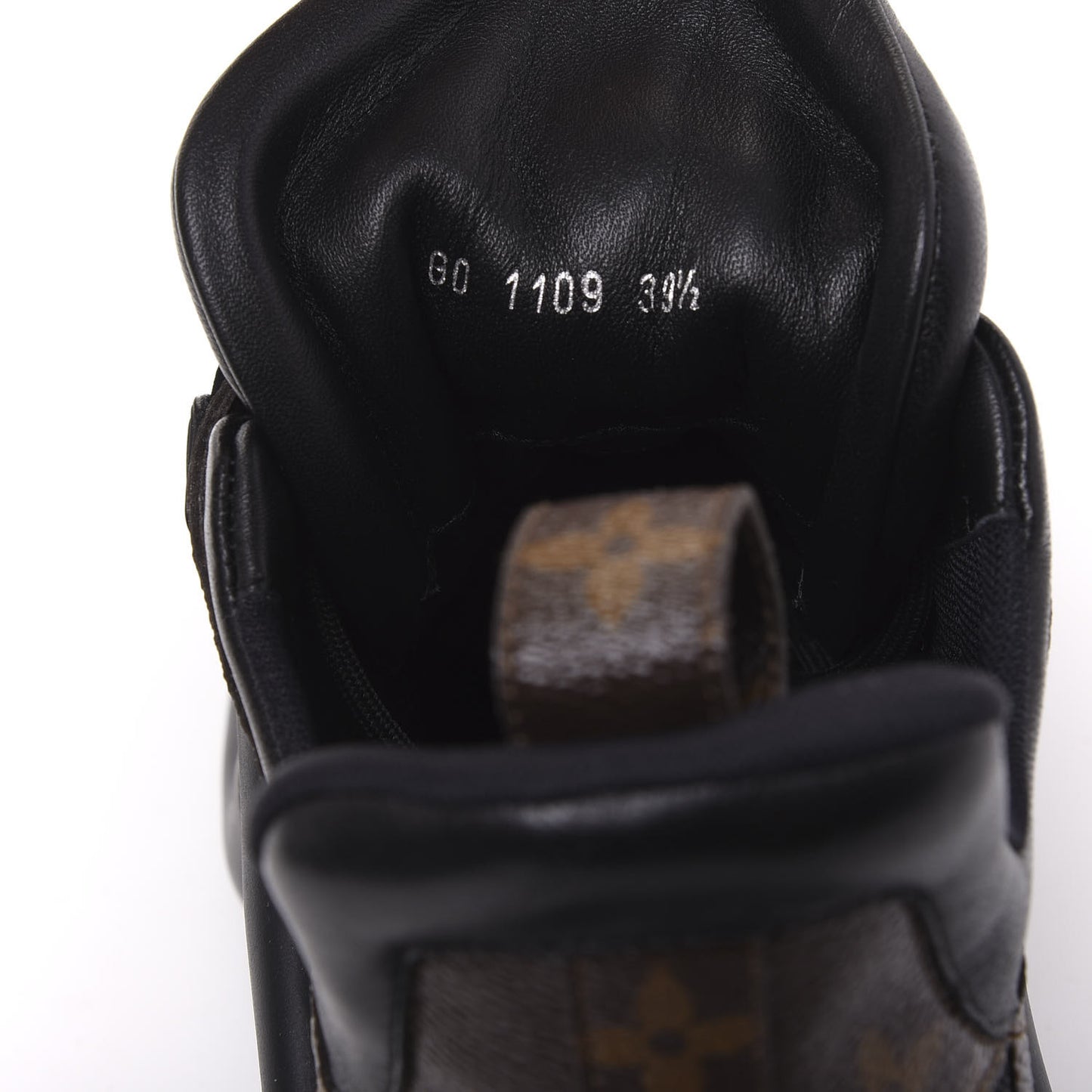 Calfskin Patent Monogram LV Archlight Sneakers 39.5 Black
