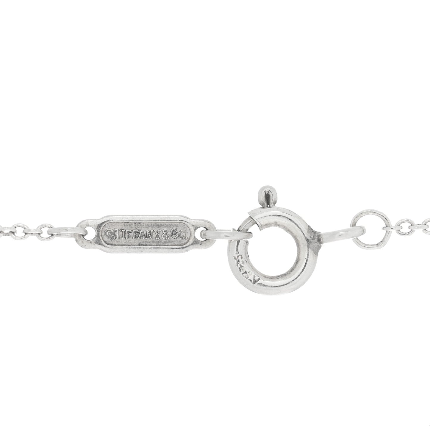 Sterling Silver Notes Heart Tag Charm Necklace