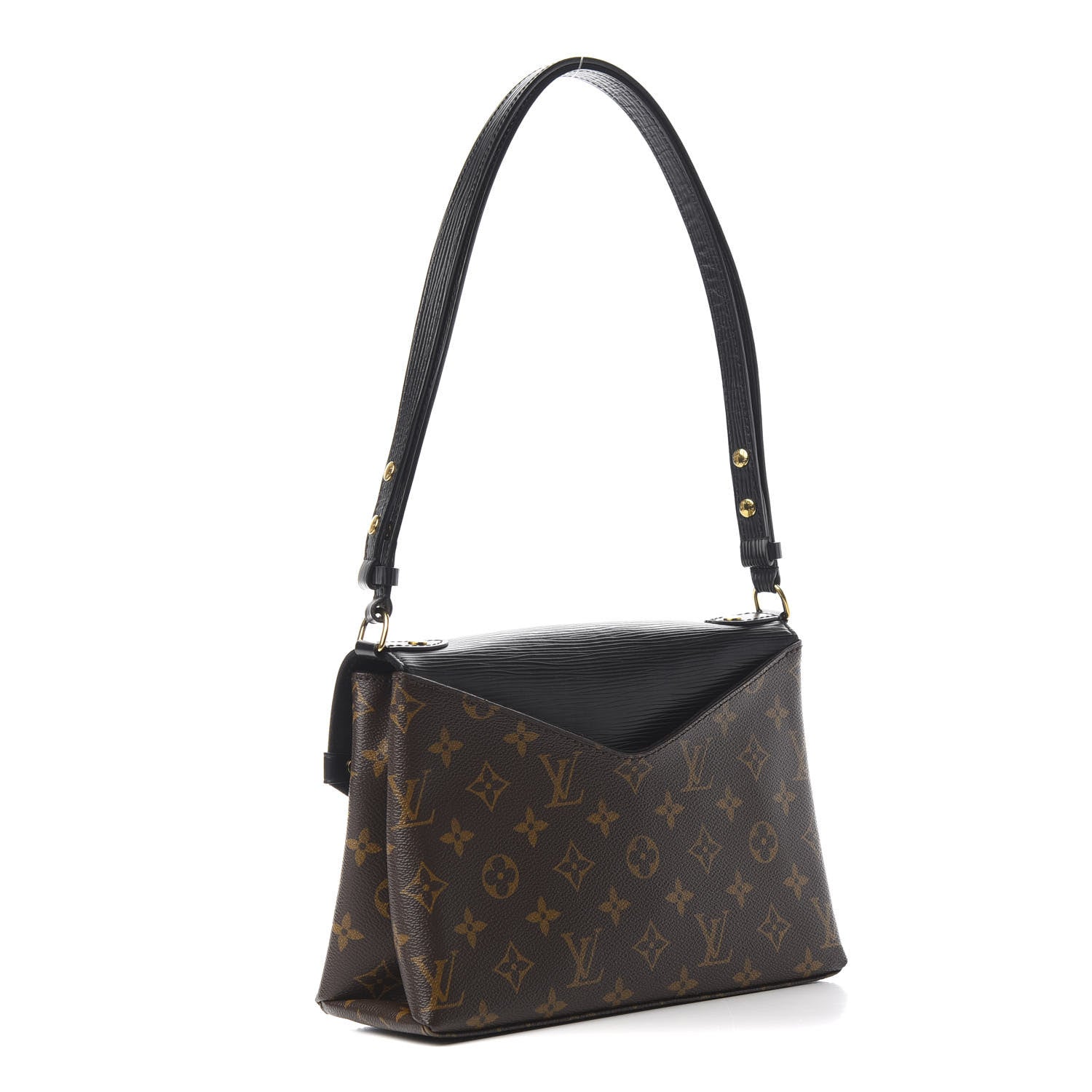 Louis Vuitton Epi Monogram Saint Michel Black 2 of 9