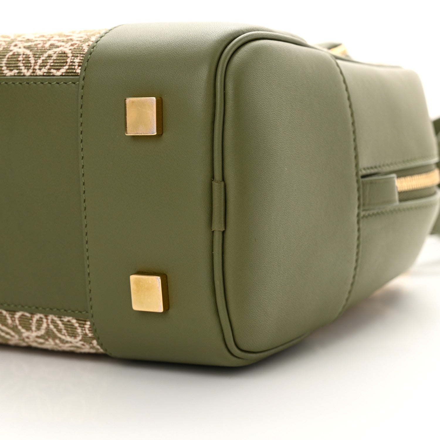 Loewe Jacquard Anagram Calfskin Amazona 19 Avocado Green 9 of 9