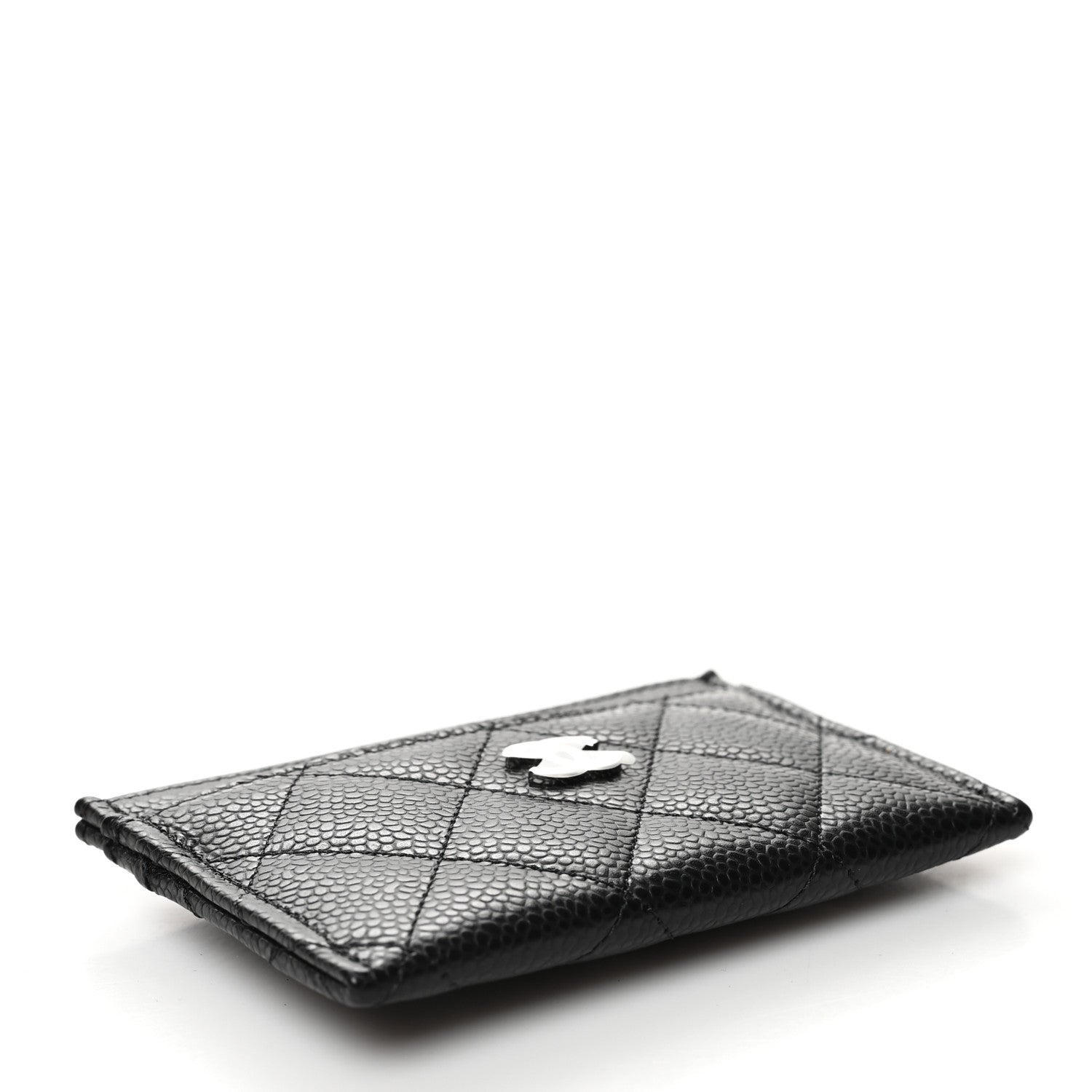 Chanel Caviar Quilted Card Holder Black 4 of 9