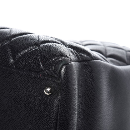 Chanel Caviar Quilted Grand Shopping Tote GST Black 11 of 14
