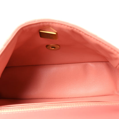 Chanel Velvet Enamel Mini Flap Light Pink 5 of 11