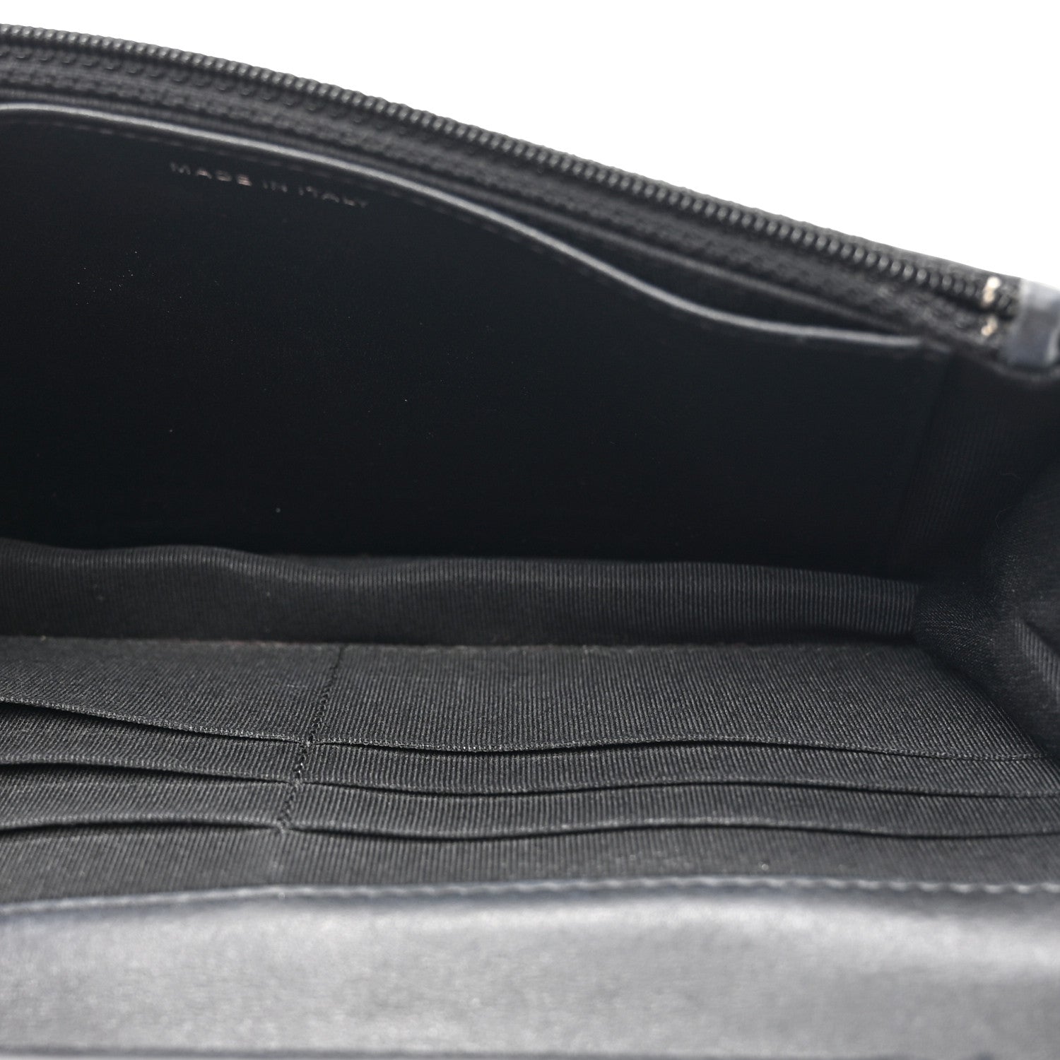 Chanel Aged Calfskin Chevron Quilted Reissue Wallet On Chain WOC So Black 5 of 17