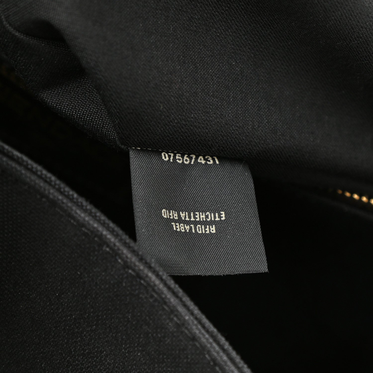 Fendi X VERSACE Cotton Canvas Cuoio Romano Fendace Logo Embroidered Signature Shopping Tote Black Gold 7 of 10