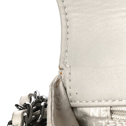 Chanel Lambskin Chocolate Bar 5 Chain Flap White 12 of 12