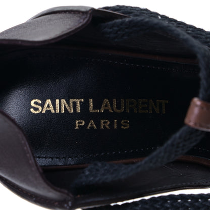 Saint Laurent Calfskin Majorelle 105 Lace Up Convertible Pumps 35 Multicolor 12 of 12