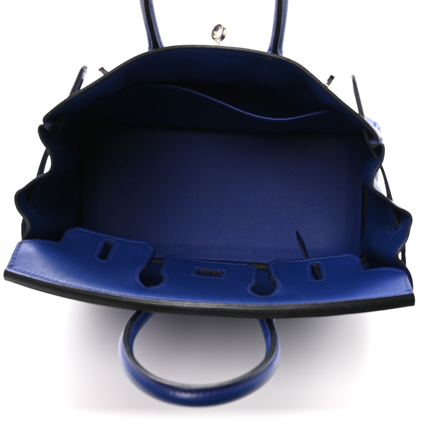 Hermes Swift Birkin 25 Bleu Electrique 5 of 10