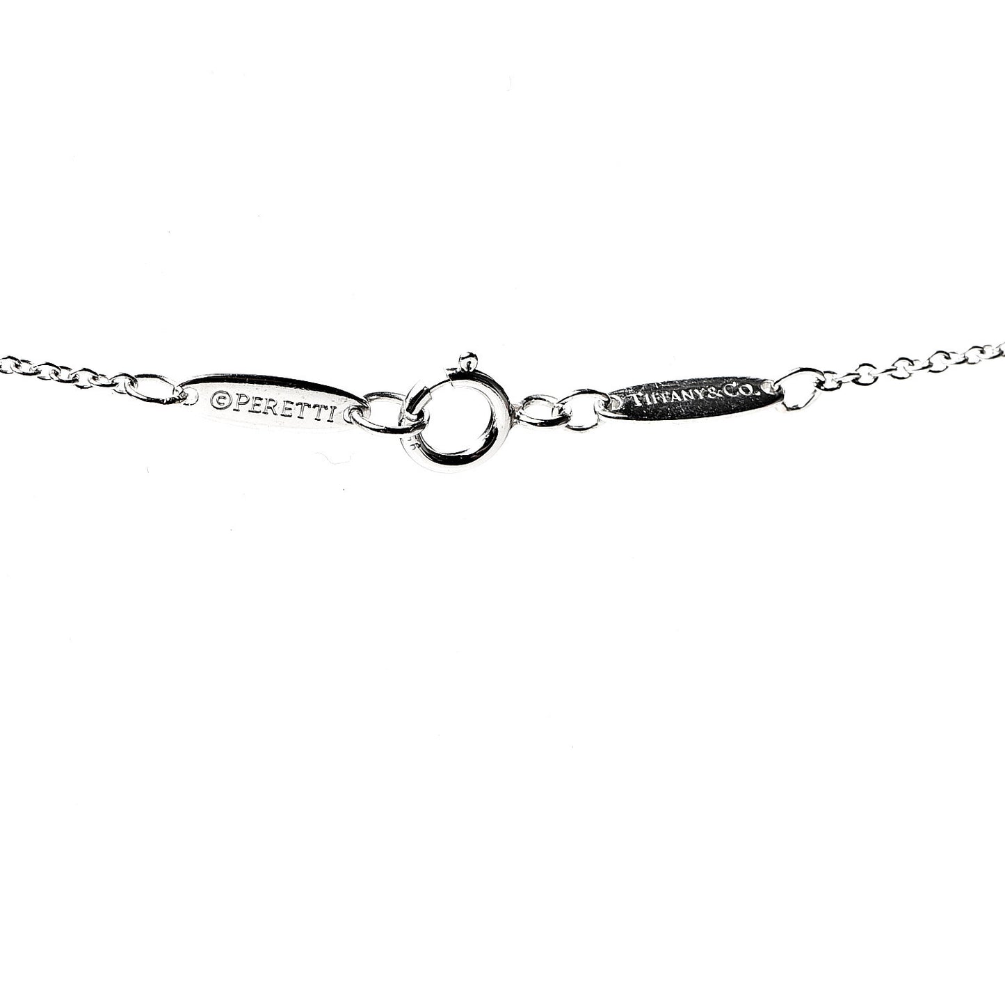 Platinum Elsa Peretti Diamonds by the Yard 5 Station Necklace