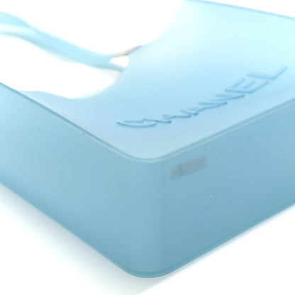 Chanel Jelly Rubber Tote Blue 9 of 10