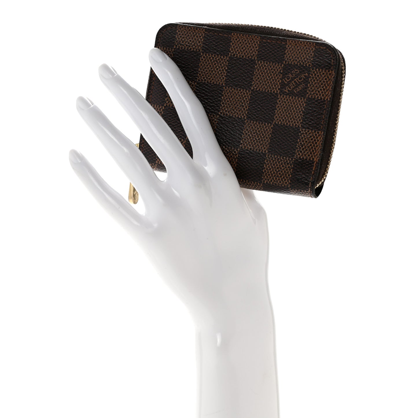 Damier Ebene Zippy Coin Purse