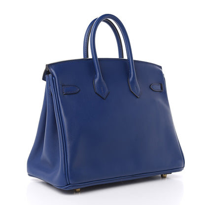Hermes Swift Birkin 25 Bleu Saphir 3 of 30
