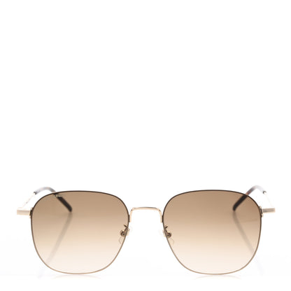 Saint Laurent Wire SL388/K Sunglasses Gold 2 of 9