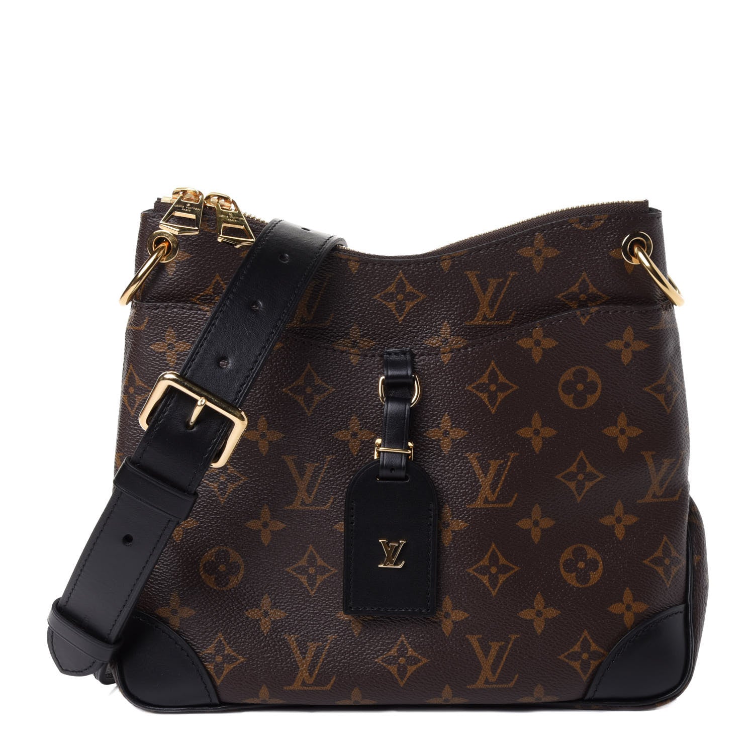Louis Vuitton Monogram Odeon PM Black 1 of 4