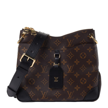 Louis Vuitton Monogram Odeon PM Black 1 of 4