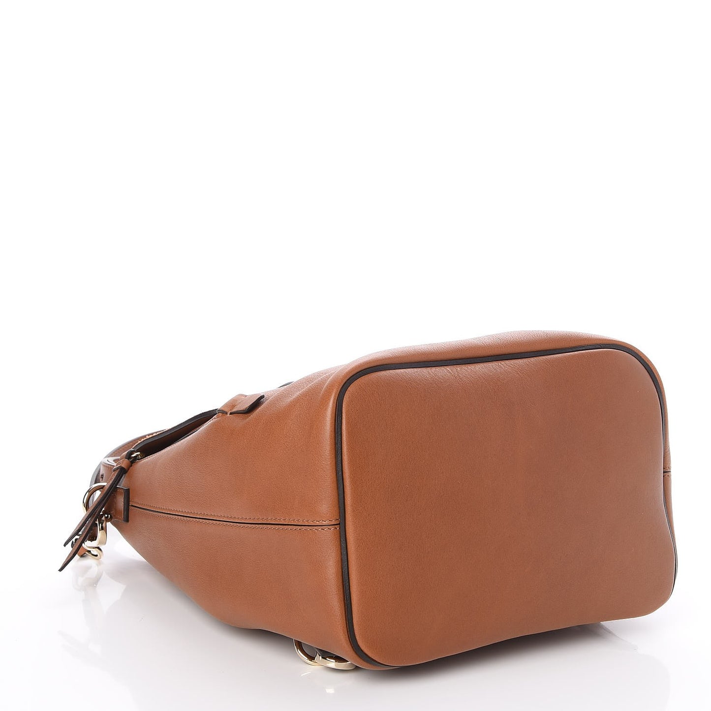 Suede Calfskin Medium Faye Backpack Tan