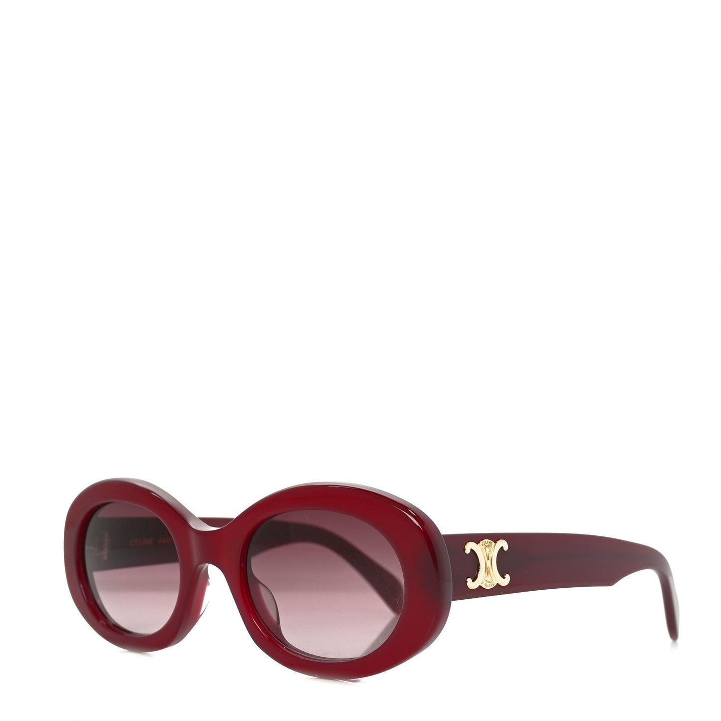 Acetate Triomphe 01 Sunglasses CL 40194U Milky Burgundy
