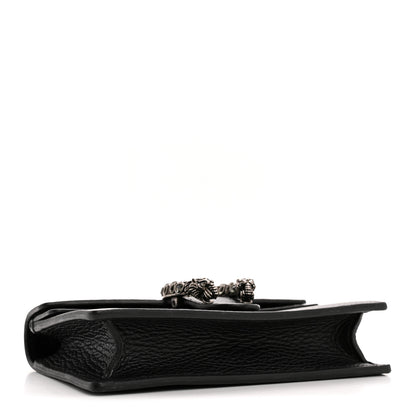 Gucci Calfskin Super Mini Dionysus Shoulder Bag Black 4 of 10