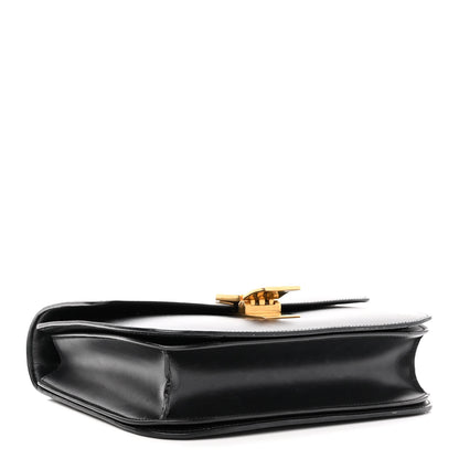 Celine Box Calfskin Medium Classic Box Flap Black 7 of 23