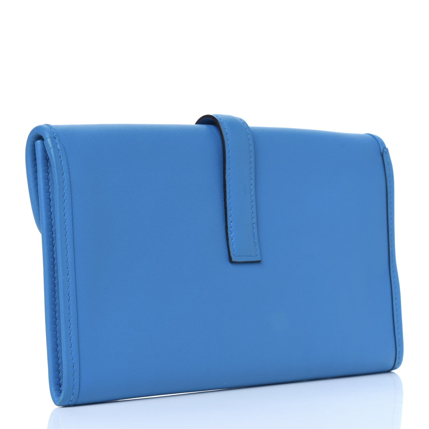 Hermes Swift Jige Duo Clutch Bleu Zanzibar 4 of 14