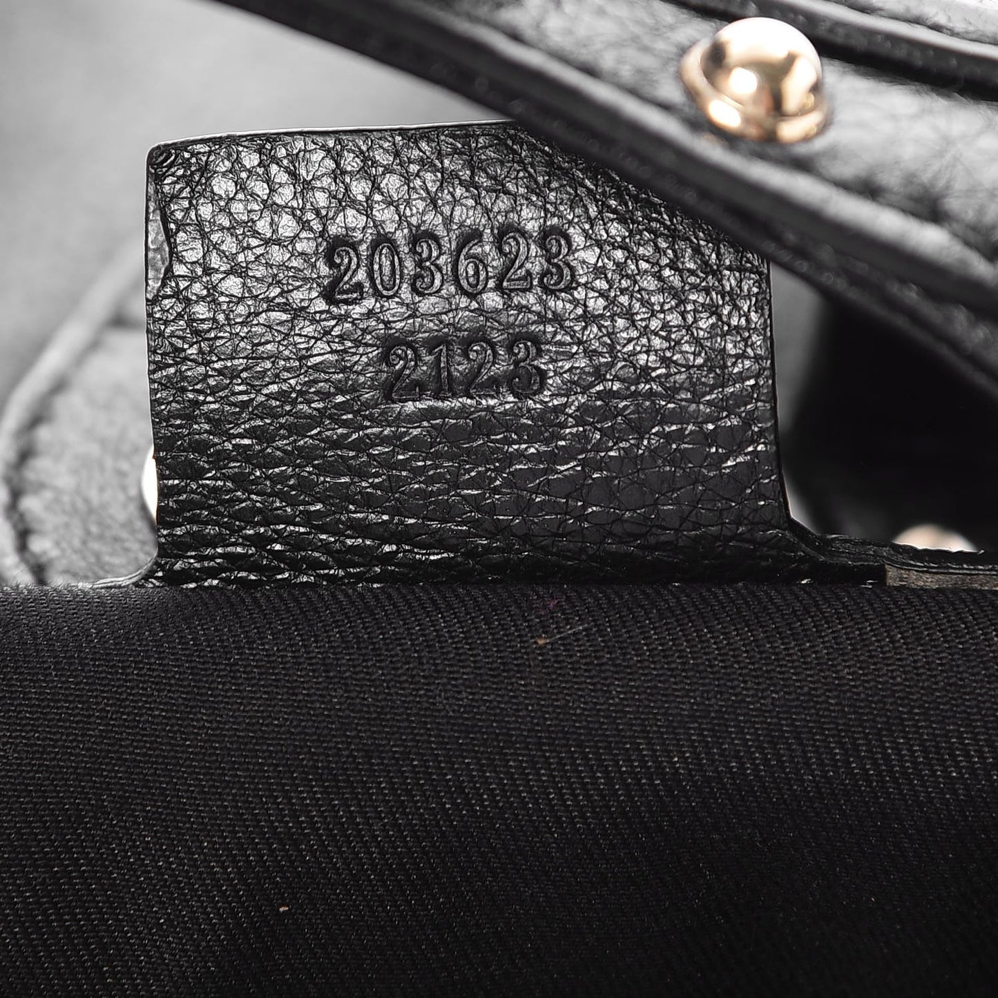 Calfskin Studded Large Pelham Tote Black