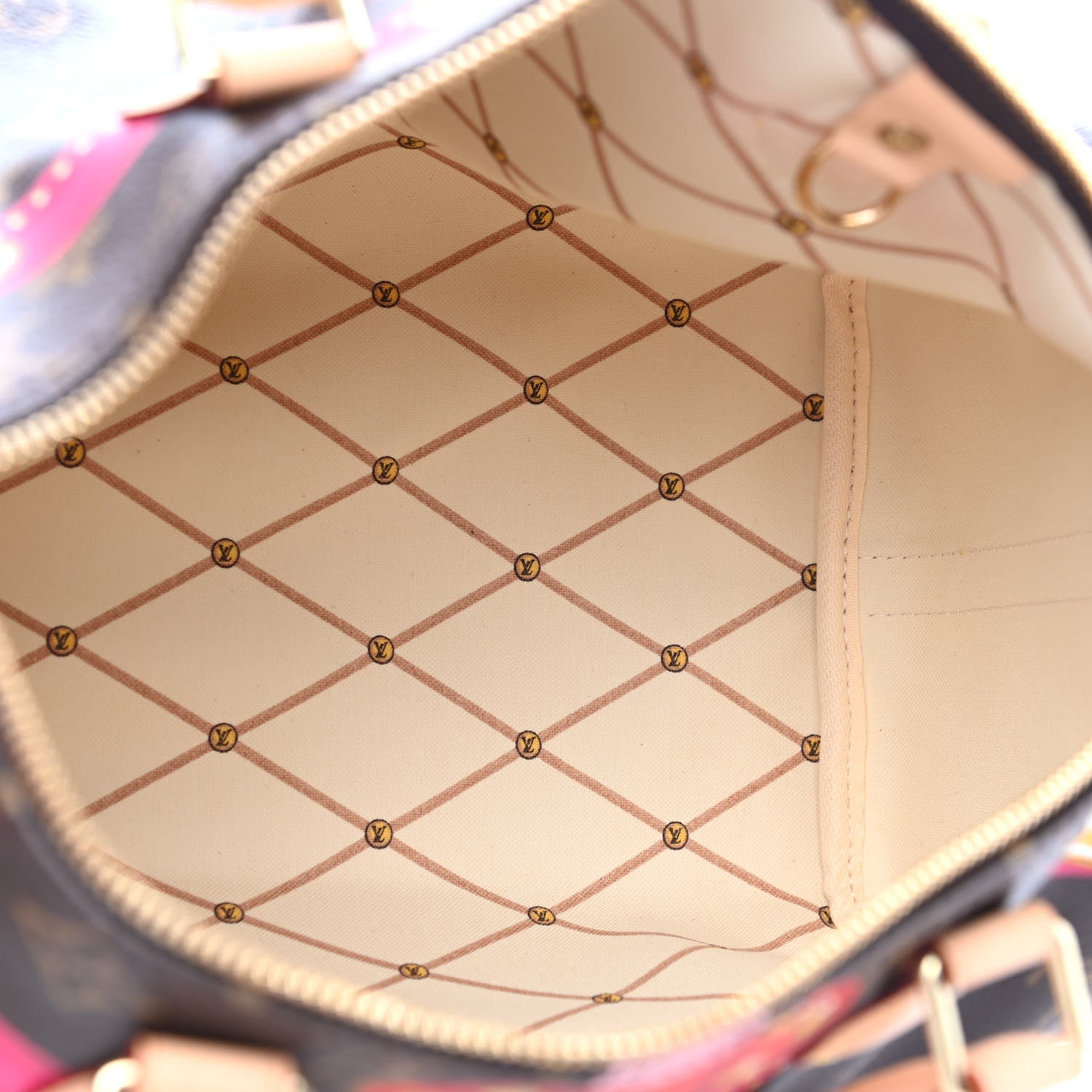 Louis Vuitton Monogram Summer Trunks Speedy Bandouliere 30 5 of 8