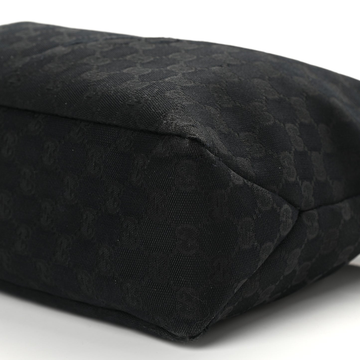 Monogram Medium Horsebit Chain Hobo Black