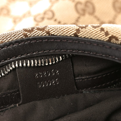 Gucci Monogram Medium GG Twins Hobo Dark Brown 7 of 10