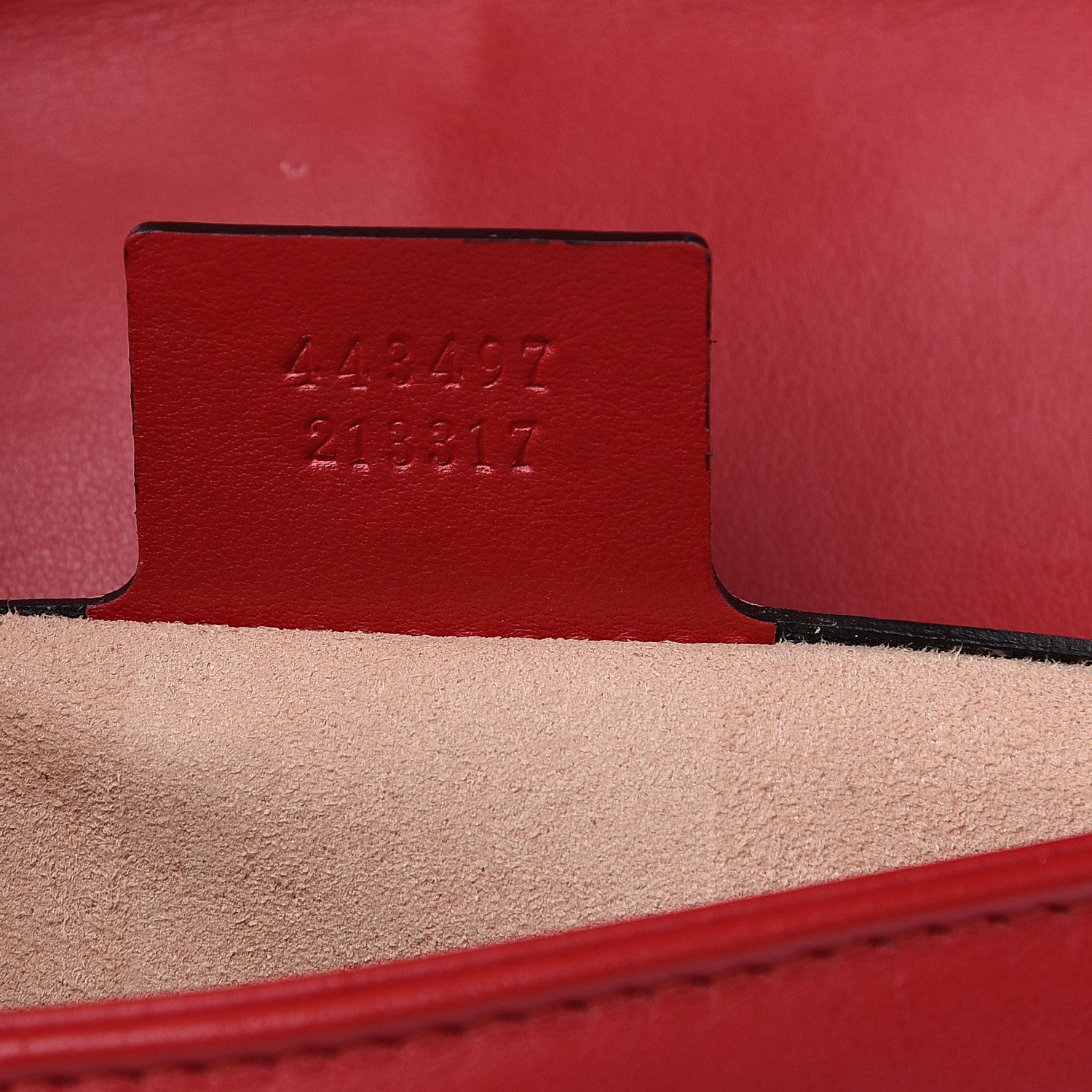 Gucci Calfskin Matelasse Small GG Marmont Shoulder Bag Hibiscus Red 6 of 12