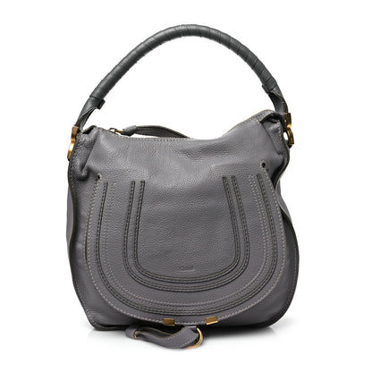 Chloe Calfskin Medium Marcie Hobo Cashmere Grey 1 of 8