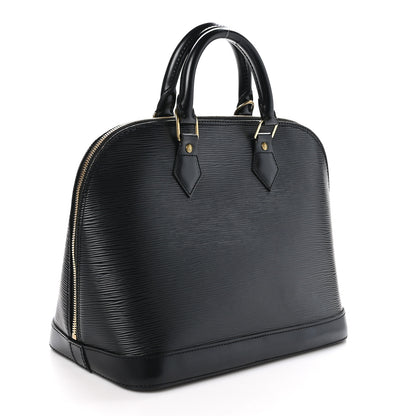 Louis Vuitton Epi Alma PM Black 3 of 13