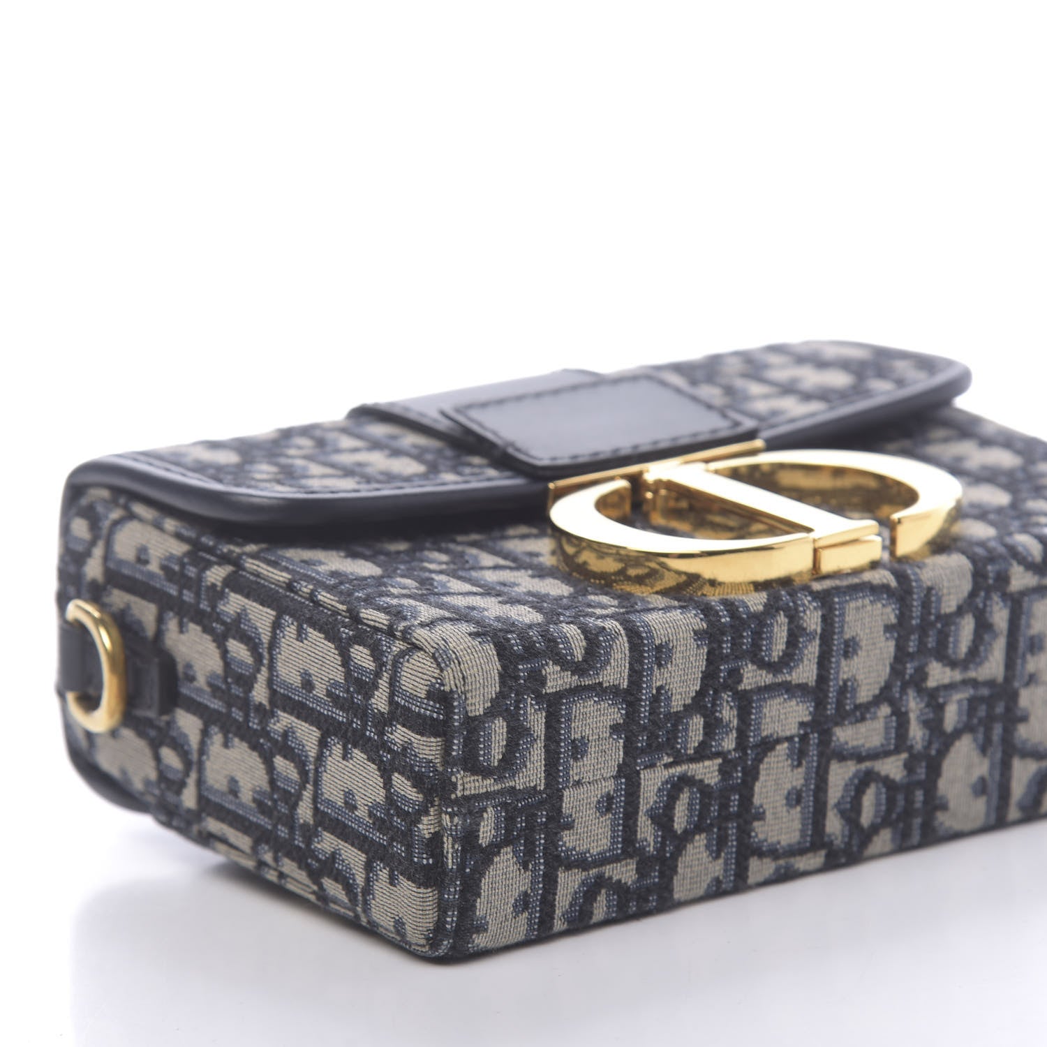 Christian Dior Oblique 30 Montaigne Box Bag Blue 7 of 10