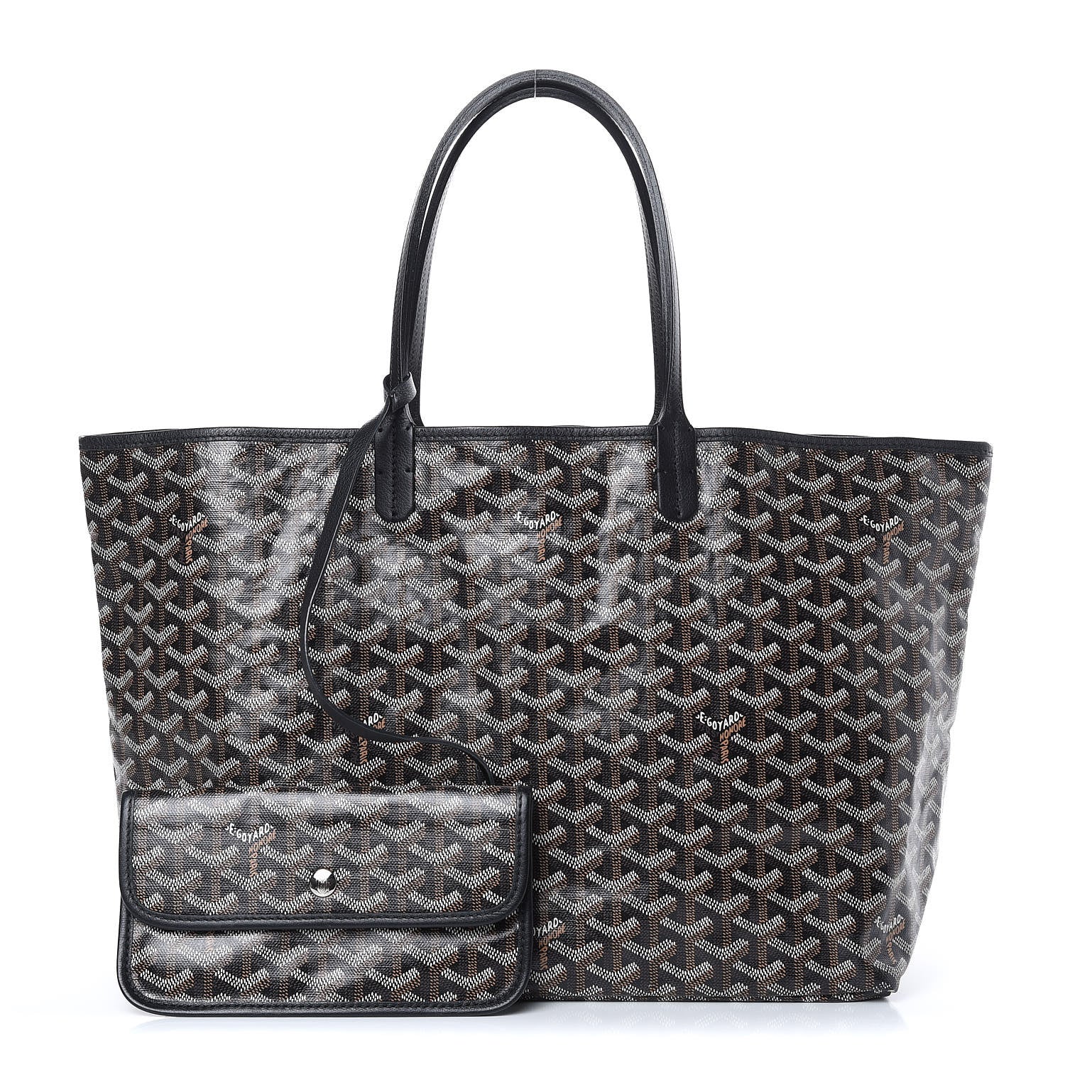 Goyard Goyardine Saint Louis PM Black 1 of 12