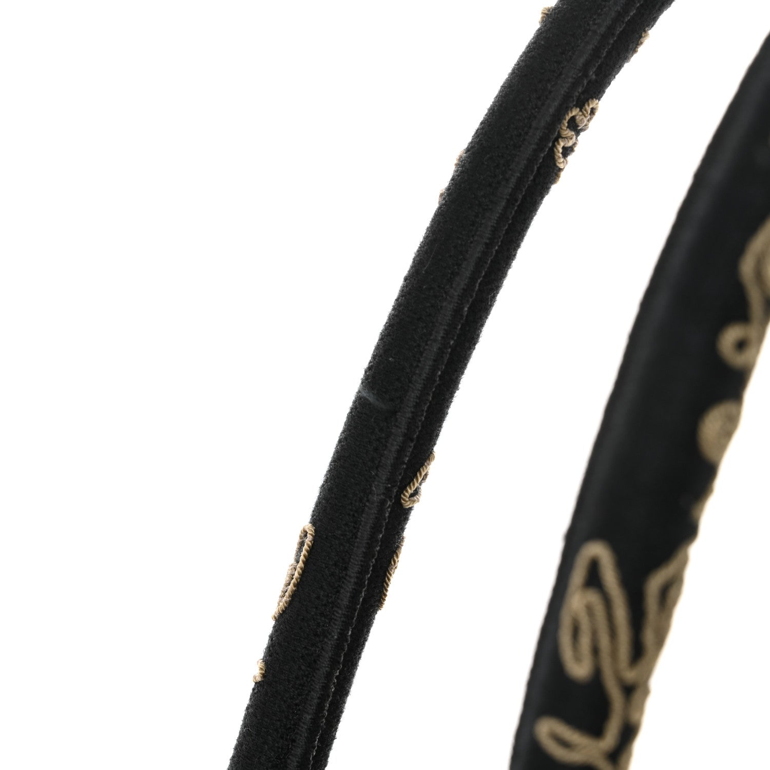 Christian Dior Canvas Embroidered Large Ornamental Cornely Book Tote Black Beige 12 of 14