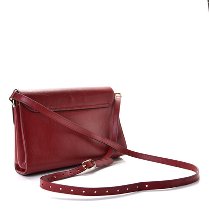 Gucci Calfskin Animalier Medium Shoulder Bag Cerise 2 of 7