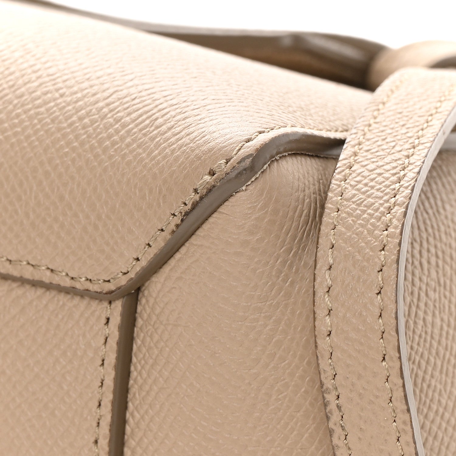 Celine Grained Calfskin Nano Belt Bag Light Taupe 10 of 21