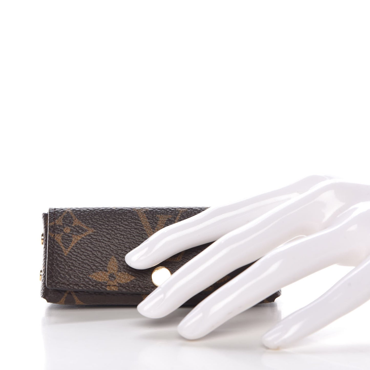 Monogram Lipstick Case Fuchsia