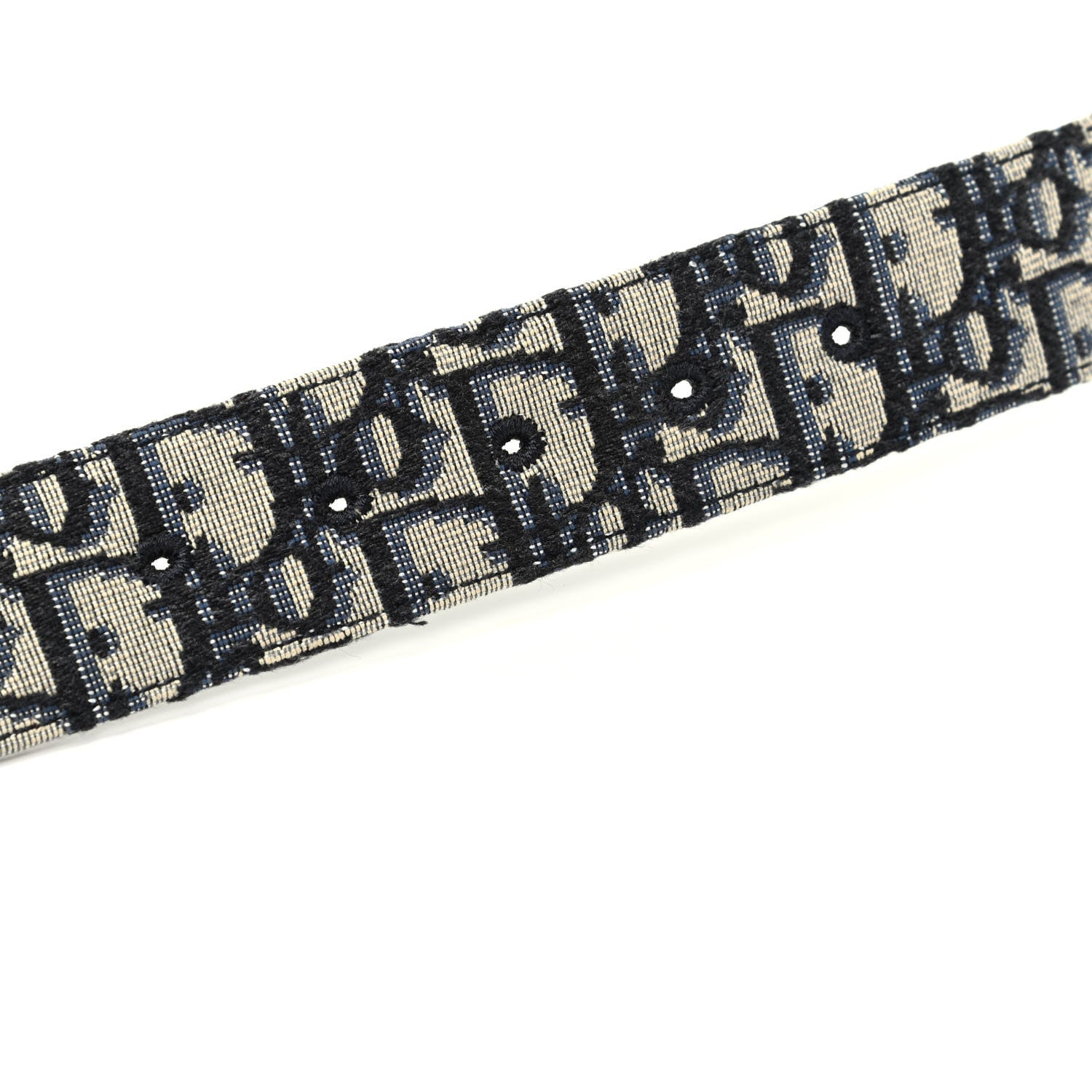 Christian Dior Oblique 35mm Belt 85 Blue Multi 3 of 6