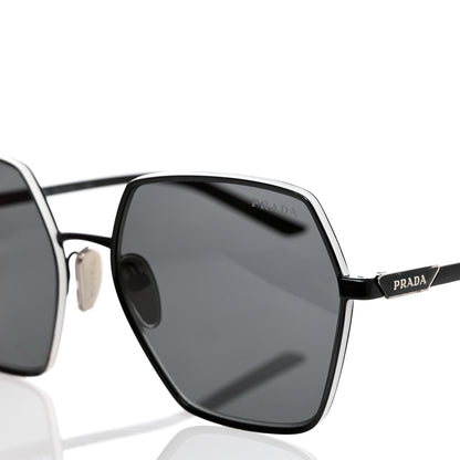 Prada Acetate Sunglasses SPR56Y Black 5 of 8