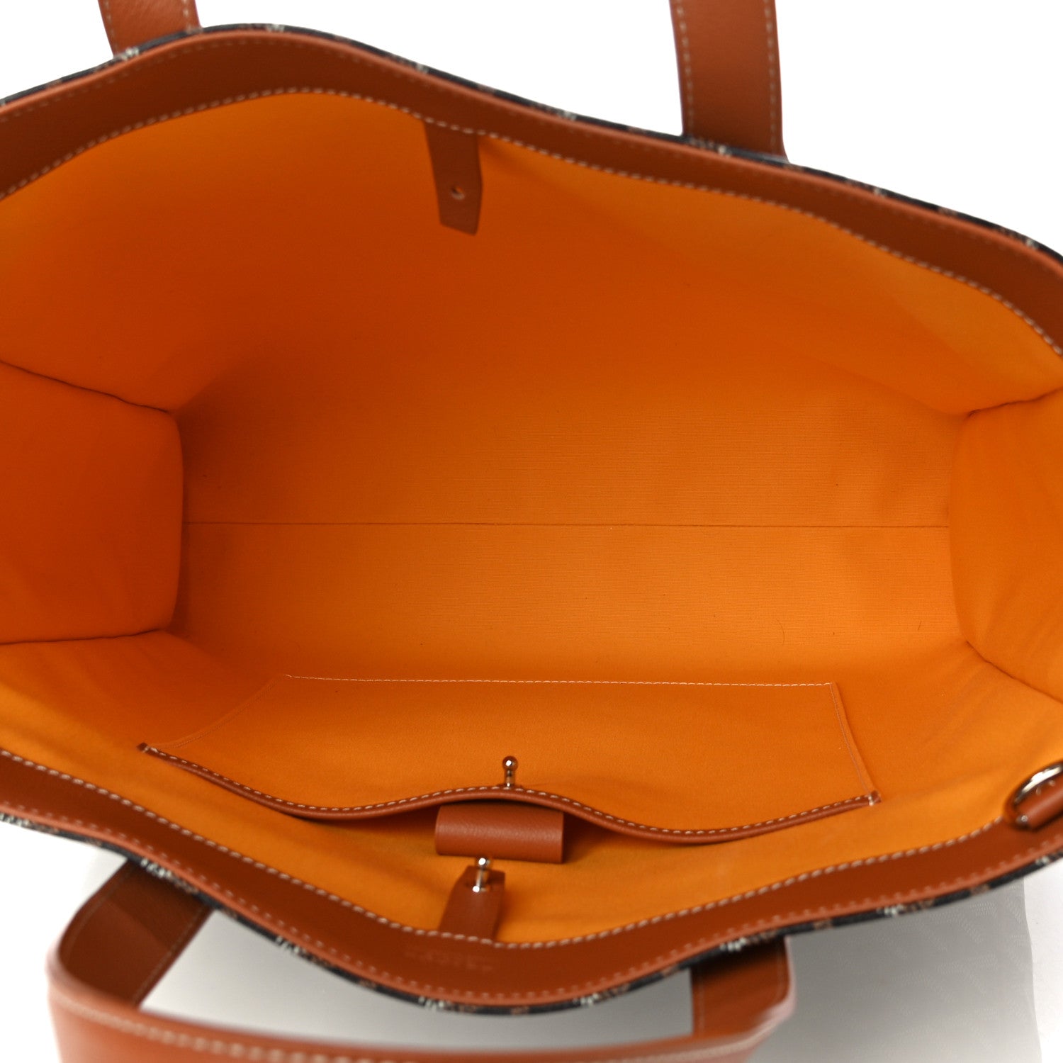 Goyard Goyardine Voltaire III Tote Black Gold 5 of 9