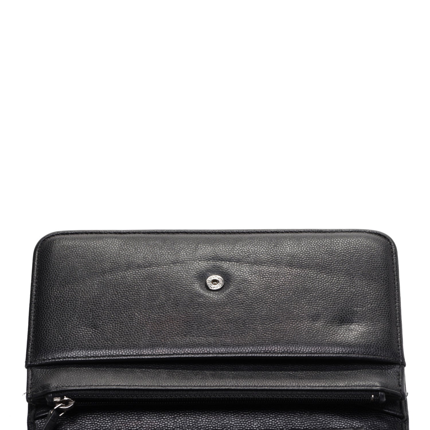 Chanel Caviar Sevruga Wallet On Chain WOC Black 14 of 19